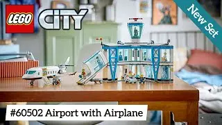 Новый набор Lego - #60502 Аэропорт с самолётом