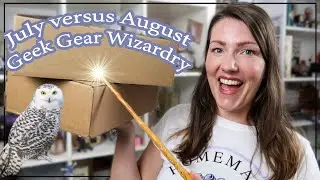 Double GEEK GEAR WIZARDRY Unboxing 2021: July versus August🧦