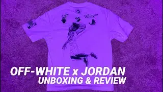 Off-White x Jordan T-Shirt | UNBOXING & REVIEW