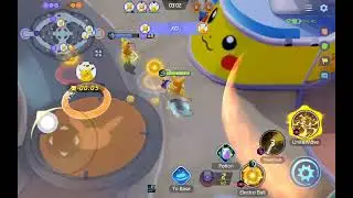 Playing the new [Pika Party] First time playing it #pokemonunite #pokemon