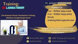 Pelatihan K3 Laboratorium || (BBM TRAINING AND CONSULTING)