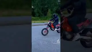 2T Sound😈 #KTM #bikelife #125 #exc #2T #soundcheck #flyby