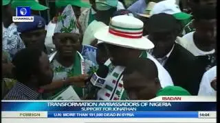 Transformation Ambassadors Of Nigeria (TAN) Brings Rally For Jonathan To Ibadan Pt.10