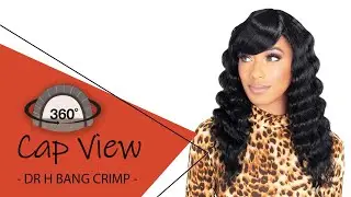 [Cap View] Zury Sis Synthetic The Dream Wig - DR H BANG CRIMP 18