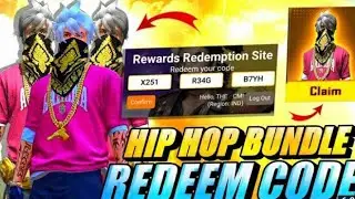Hip Hop Bundle Redeem Code 😱 ,FF Redeem Code 22 March 👁 Free Fire Redeem Code #shorts