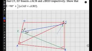 Geometry-DPP-1 [Q3]solution #ioqm #rmo 