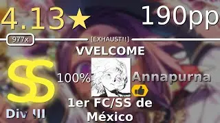 osu!catch MX (Div III) | Annapurna | 4.13⭐MisoilePunch - VVelcome!! [EXHAUST!!] +PF SS 190pp