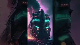 Demo Reel: Concept of an Epic Atomic Locomotive and its Heavy Horn! #shorts