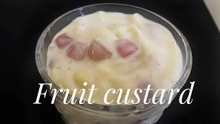 Fruit custard | Everydayeasyrecipe 
