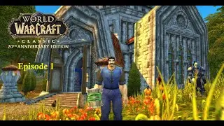 WoW Classic ERA - Human Paladin EP 1 - Leveling for Relaxation / Sleep / Study Gameplay Walkthrough