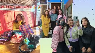 Aaj hum sb gye baddy m 🎉🥳#birthdaycelebration #sisterbond #uttrakhand #pithoragarh #enjoy #funny 