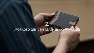 UPGRADED Genuine Leather Nova Wallet With Money Clip