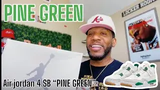 AIR JORDAN 4 SB &ldquo;PINE GREEN&rdquo; REVIEW ! [ UNAUTHORIZED ] OPINION
