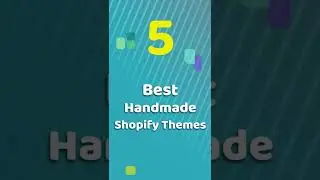 5 Best Handmade Shopify Themes #shopifythemes #shopify