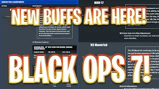 new SEASON 1 BUFFS in BLACK OPS 7!