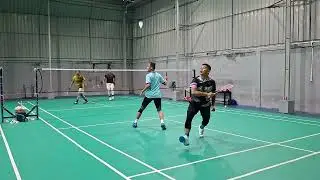 Lapangan JL Badminton (Indra/Munawar vs Ahlul/Iqbal) Part 1
