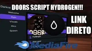 DOORS Script Hydrogen Link Direto no MediaFire skip door 50, skip level (Comentários)
