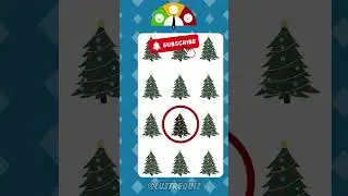 Ultimate Christmas Quiz 🎄 Find The Odd One Out | Spot the Christmas Tree
