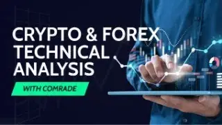 LIVE CRYPTO & FOREX ANALYSIS | JAN 5 | DAY 03 | COMRADE Traders