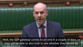 Stephen calls on Ministers to make &pound;20 uplift available to those with severe disabilities