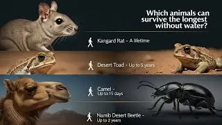 These Animals Can Survive Without Water Longer Than You Can Imagine