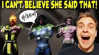 MKX Mobile. THE MOST OUTRAGEOUS TAUNT! Awesome Basic Damage Immunity Team!