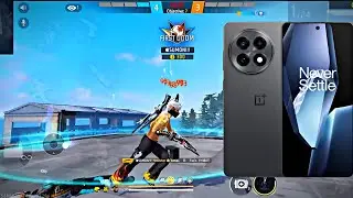 OnePlus 13R Free Fire Headshot Sensitivity⚡Settings | New oneplus 13r free fire test 📲