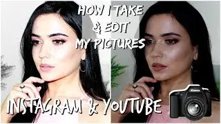Как я редактирую фотографии макияжа для Instagram и создаю миниатюры для YouTube