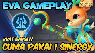 CARA MAIN COMMANDER EVA 3 DI MC GOGO ! HANYA DENGAN 1 SINERGY ! MAGIC CHESS GO GO GAMEPLAY TERKUAT