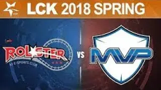 KT vs MVP Game 1   LCK Spring 2018   kt Rolster vs MVP G1