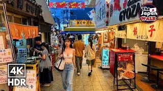Abeno to Namba – From Local Streets to Lively Osaka | Japan | 4K HDR