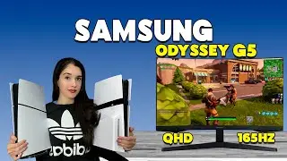 O MELHOR MONITOR PARA PS5 E PC GAMER: SAMSUNG ODYSSEY G5 QHD 165HZ!