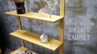 [목공]로얄 시스템 선반장/Royal system shelves/cabinet