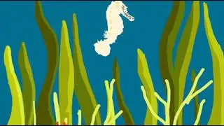 Seahorse animation (AnimeMaker free app)