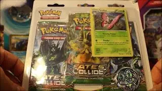 Opening a Fates Collide Vivillon Blister Pack!