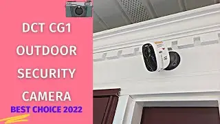 DCT CG1 Wireless Outdoor Security Camera Review & Unbox | Best Outdoor Security Camera