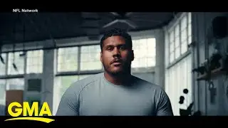 Buffalo Bills' Eli Ankou talks upcoming game | GMA