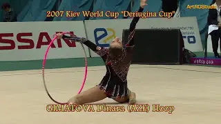 GIMATOVA Dinara (AZE) Hoop - 2007 World Cup Kiev 