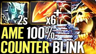 🔥 AME Clinkz 100% Counter Blink &mdash;  80.000 Damage Gleipnir Meta WTF IMBA Carry Dota 2 Pro