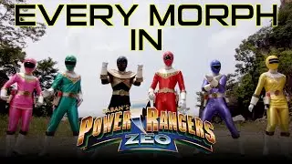 EVERY 'Power Rangers Zeo' MORPH EVER