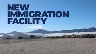 Border Patrol opens 153,000-square-foot migrant processing facility in El Paso