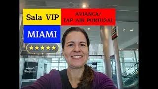 Sala VIP AVIANCA/ TAP AIR PORTUGAL  no AEROPORTO  de MIAMI