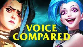 Arcane vs LoL | Voice Comparison