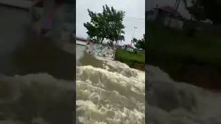 💭🌧|| Siddipet Heavy rain fall#||Siddipet modern bustand water flows'||