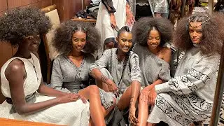 Here is a back stage of the biggest fashion week in Ethiopia organized  by HAFW