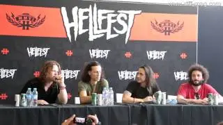 EXTREME Press Conference at HELLFEST 2014