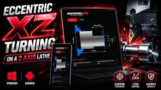 MACROMILLXZ™ — ECCENTRIC TURNING G-CODE, MACRO & SIMULATION APP