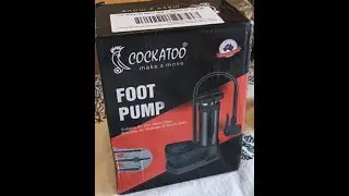 Cockatoo Bicycle Foot Balloon Pump Machine for Bikes and Cycle, Balloon High Pressure Cycle Air Pump