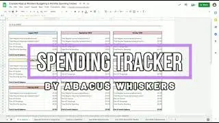 Spending Tracker / Budgeting  - Google Sheets