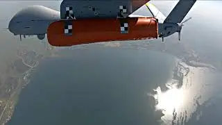 Elbit Systems / Hermes 900 Over the Sea of Galilee